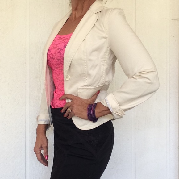 J. CREW COTTON BLAZER SMALL PETITE NWOT - Picture 6 of 8